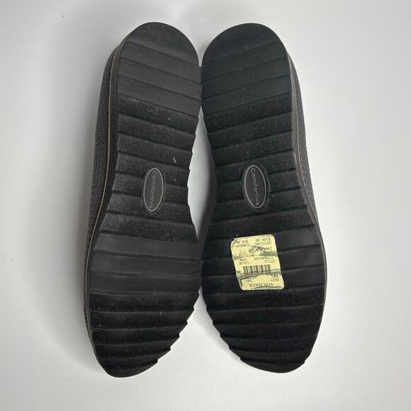 Comfortiva Rena Recycled Knit Ballet Flat in Smoke - Picture 9 of 10